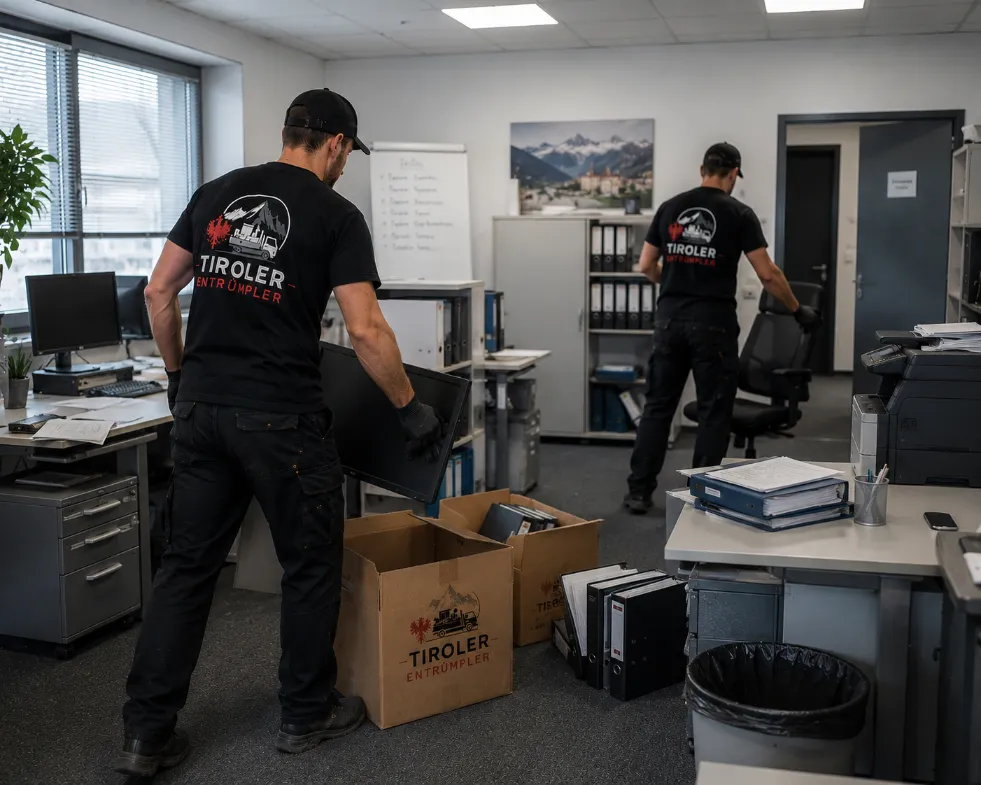 Büro- & Geschäftsauflösungen in Tirol