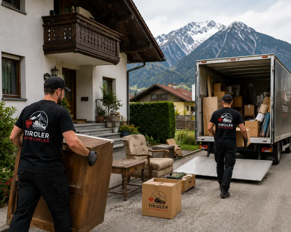 Hausentrümpelung in Tirol