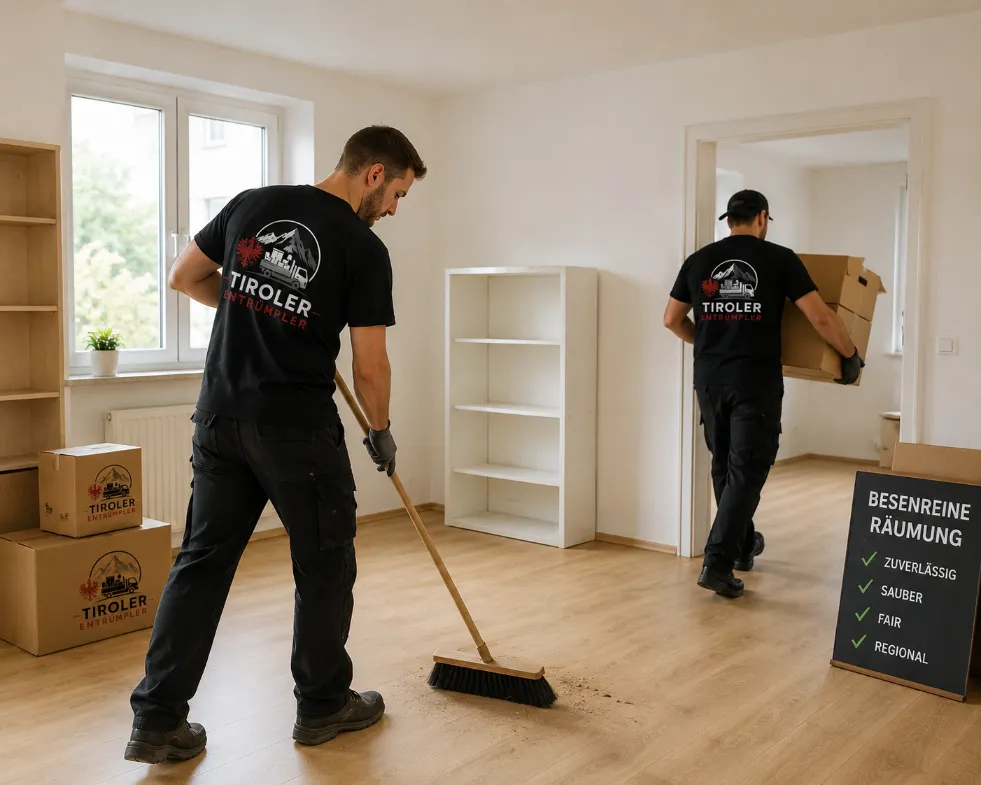 Wohnungsentrümpelung in Tirol